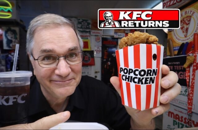 KFC NEW Popcorn Chicken Review | LTO | $4.99 | 620 Calories 🌡️⚖️ Joe Is Hungry