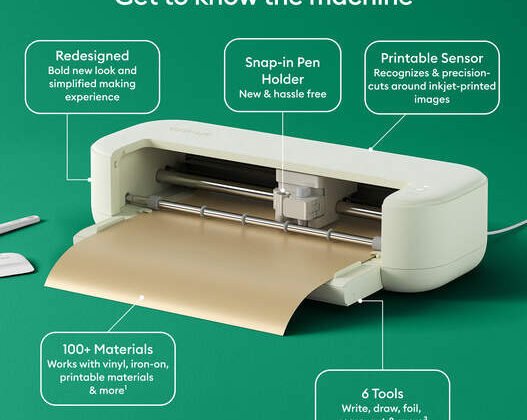 Cricut Explore® 5 + Essential Bundle