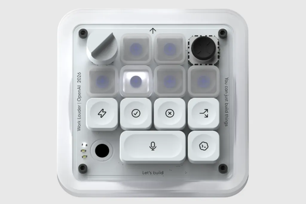 I tried out OpenAI's new AI keypad — which will be fun for some coders and slightly mystifying to everyone else | TechCrunch