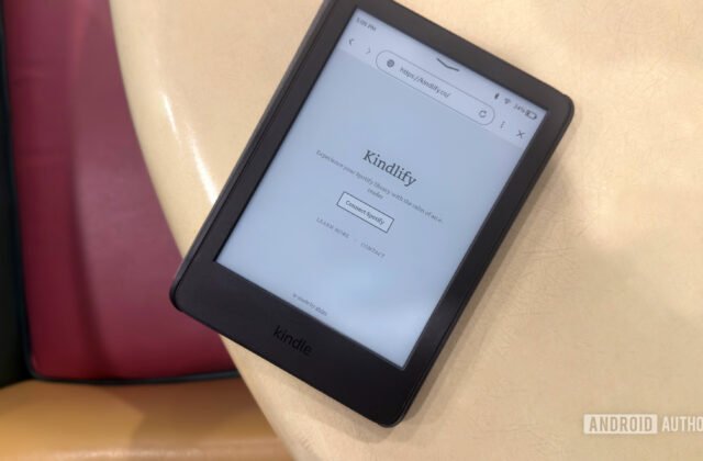A user turned their Kindle into a Spotify controller, because why not
