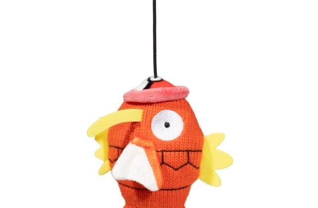 Magikarp Pokémon Playful Partners Fishing Rod Cat Toy