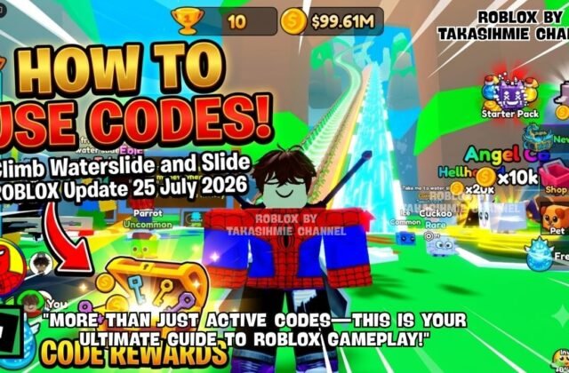 *CODES* UPDATE Climb Waterslide and Slide Game Roblox July 25, 2026 - Claim Free Rewards!