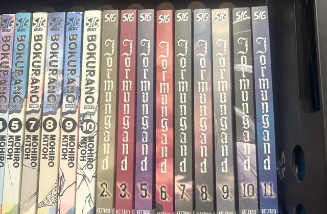 Finally got a set of Jormungand! : r/MangaCollectors