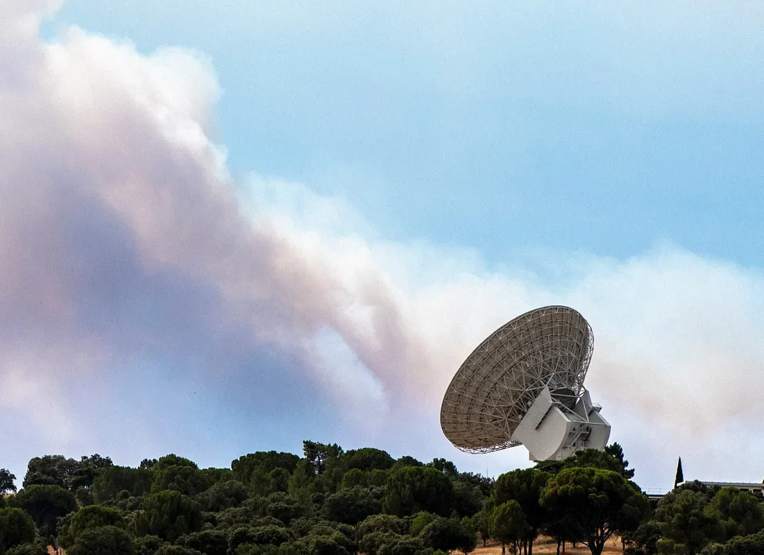 One of NASA's Most Important Deep Space Observatories Hit by Spanish Wildfires | WIRED