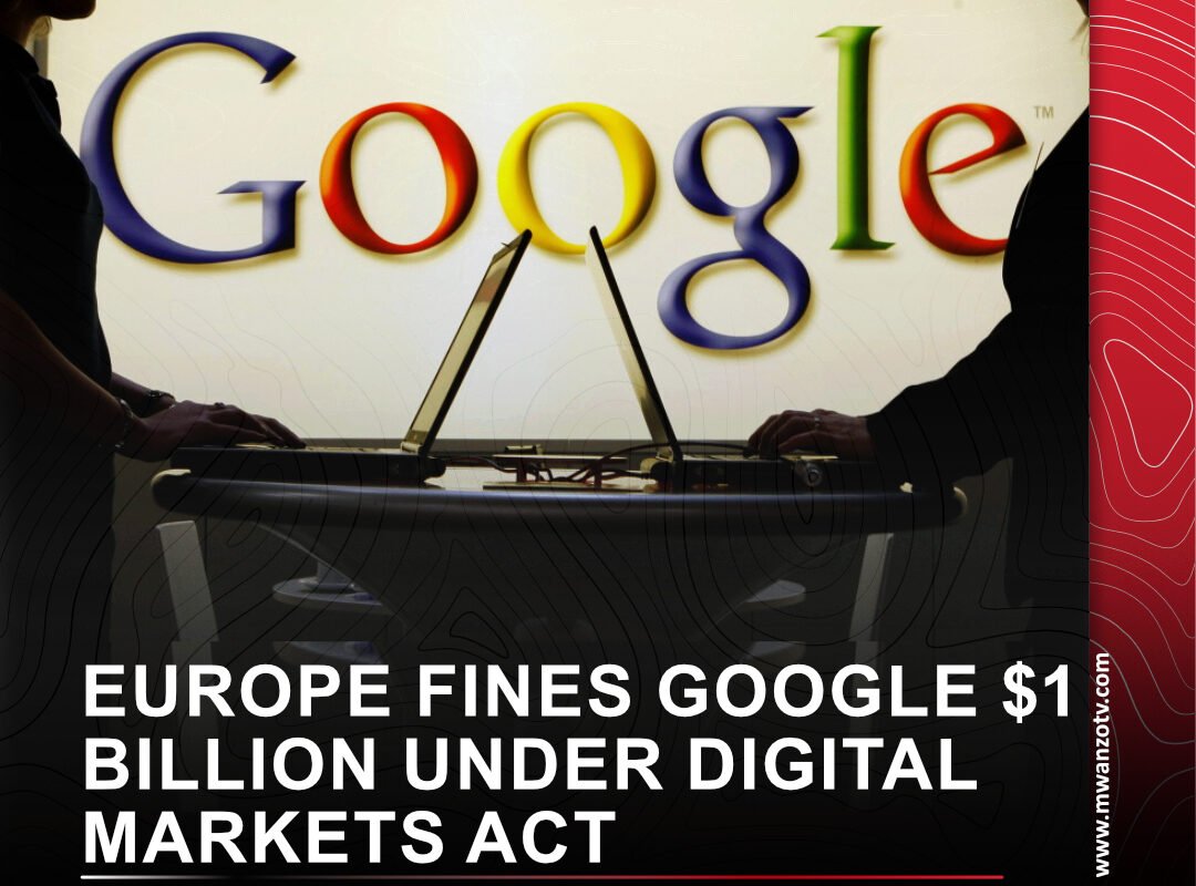 BREAKING: EUROPE FINES GOOGLE $1 BILLION UNDER DIGITAL MARKETS ACT The European Commission has fined Google $1 billion (€890 million) for breaching competition rules, marking the first penalty imposed under the landmark