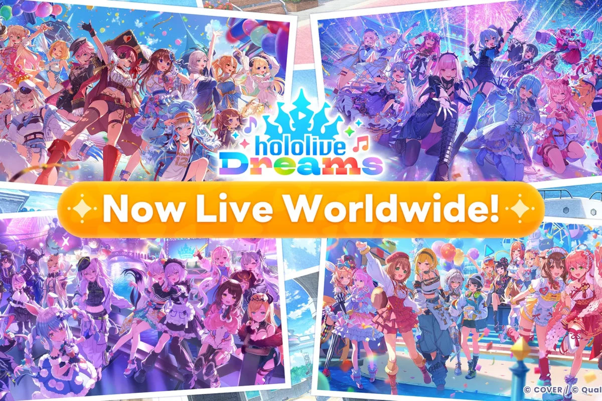 First Official hololive production Smartphone Game “hololive Dreams,” Jointly Developed by QualiArts and COVER, Officially Launches | NEWS | hololive official website
