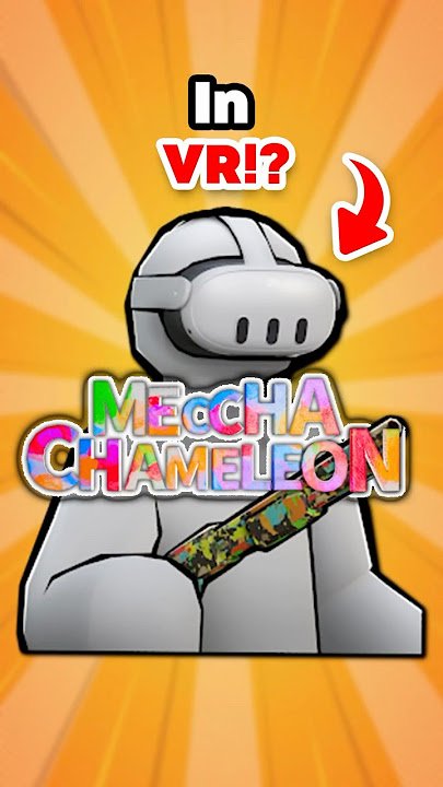 I Found Meccha Chameleon in VR! (it's broken.)