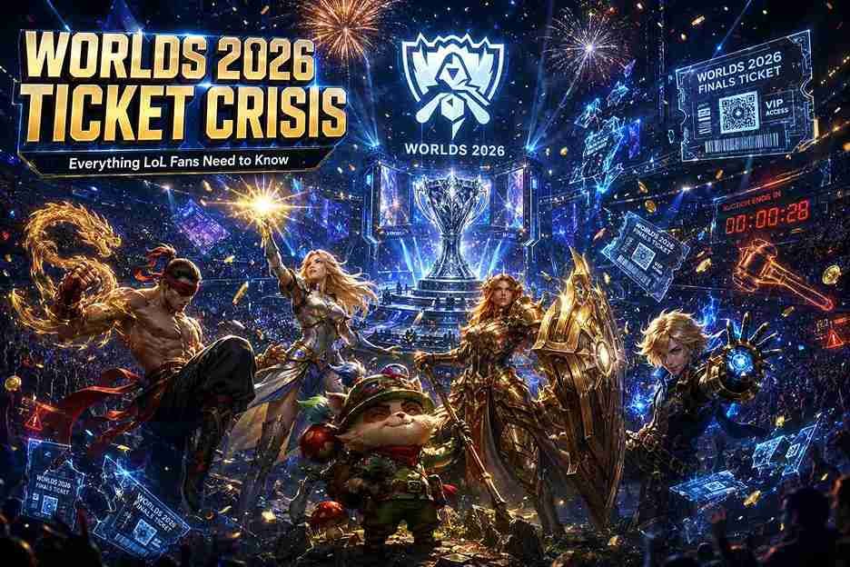 LoL Worlds 2026 Tickets Scalped for Over $169K: What Happened