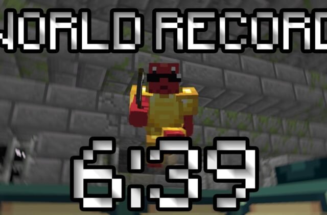 MINECRAFT WORLD RECORD 6:39