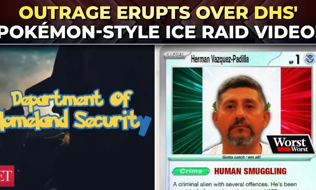 'Gotta Catch 'Em All': DHS posts Pokémon-themed ICE raid video | US immigration crackdown