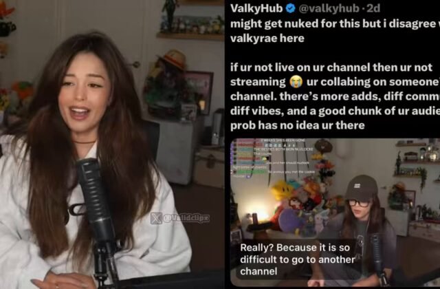 Valkyrae reveals she has BLOCKED her parasocial fan page Valkyhub, who keeps making tweets about how she doesn't care about her community because she doesn't stream every day, & that collabing on