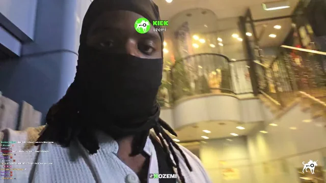 after stealing a bike, kick streamer Ozemi scares a random guy in japan