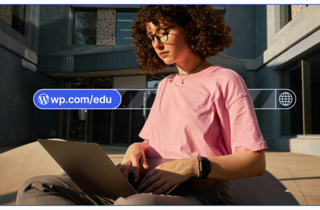 WordPress.com targets the next generation of web creators with a free student plan | TechCrunch