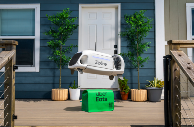 Dinner from the sky: Uber Eats teams with Zipline for drone delivery | WGN Radio 720 - Chicago's Very Own