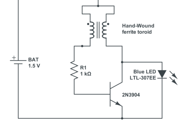Joule Thief - CircuitLab