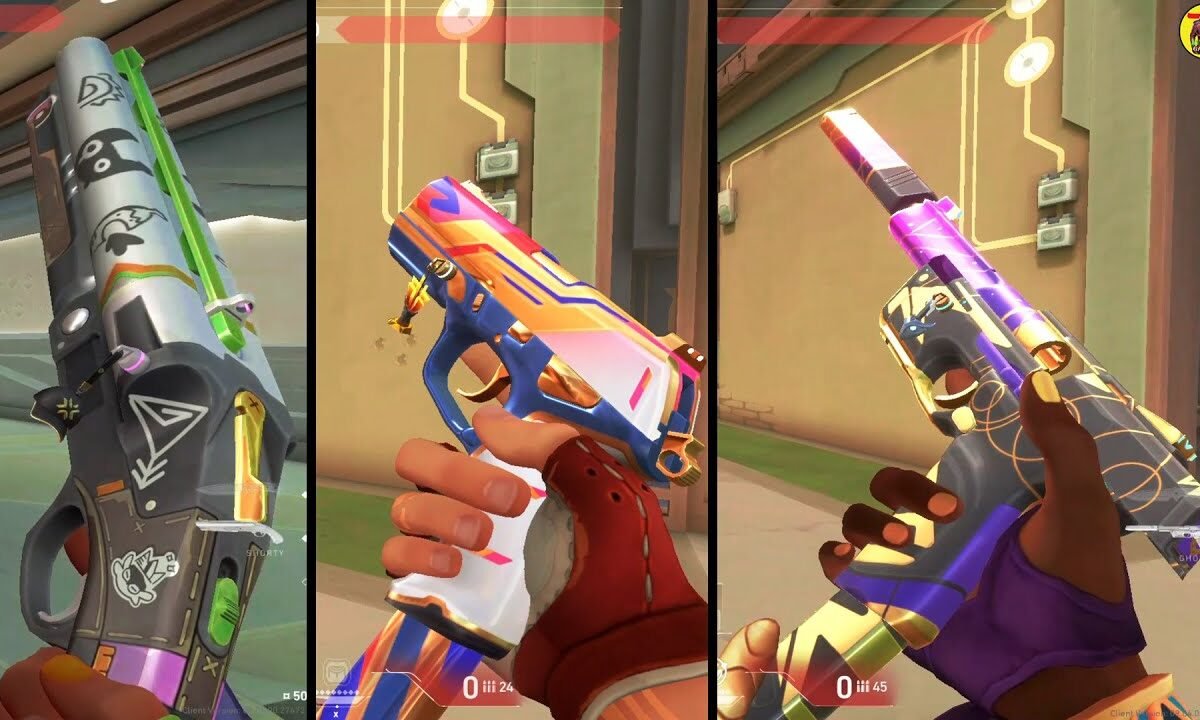 ALL VALORANT Agent Weapon Skins Showcase | In-Game Look & Sound