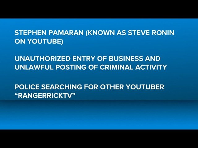 YouTuber arrested for video in Esplanade Mall
