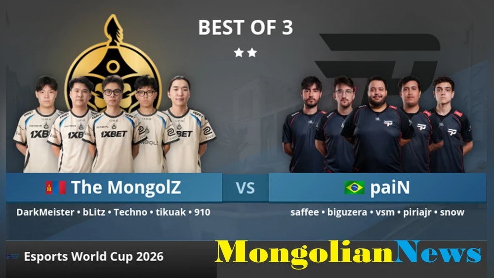 The Mongolz defeated paiN Gaming at the Esports World Cup 2026. Video » News of Kyrgyzstan, Bishkek and Osh — latest events today