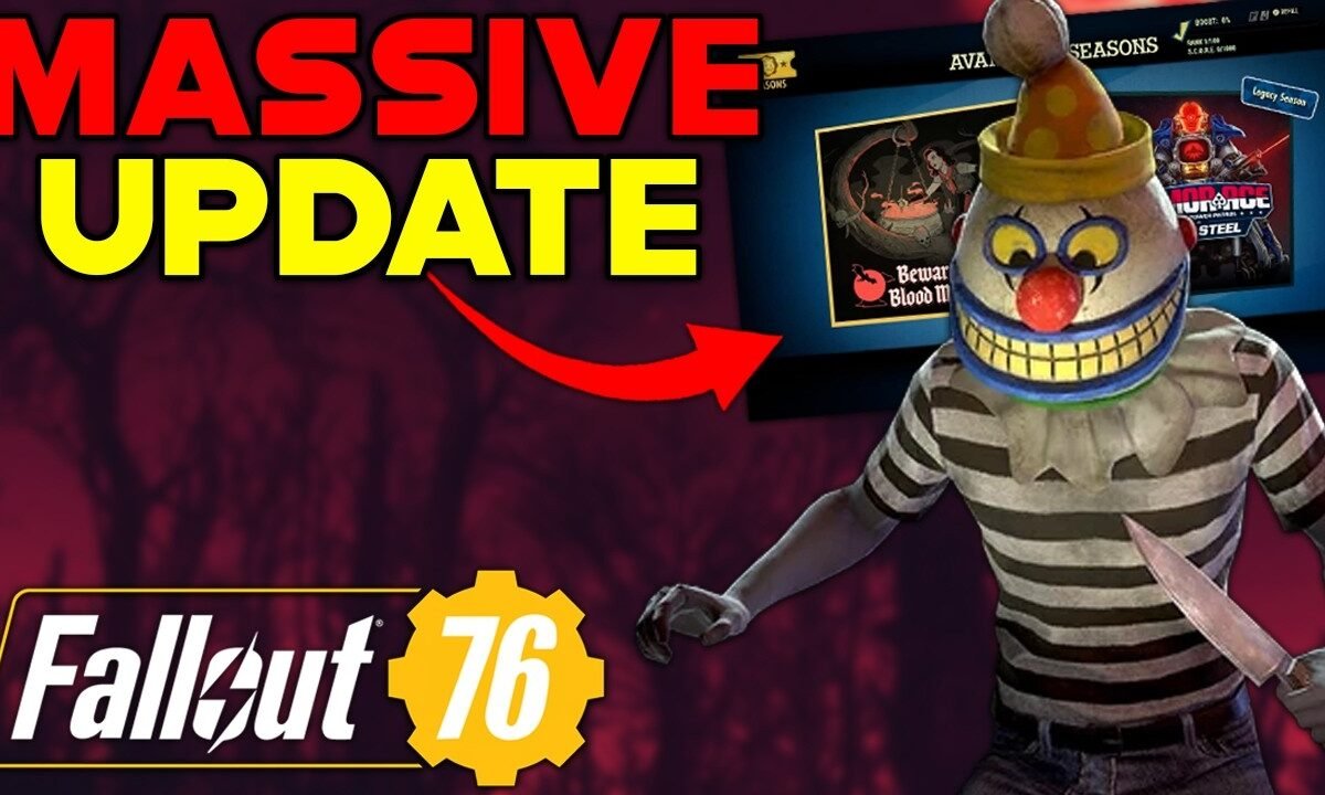 The NEXT FALLOUT 76 UPDATE Is MASSIVE! - New SLASHER Power Armor And Legacy Seasons