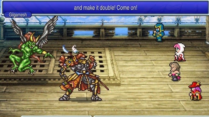 All Gilgamish Battles - Final Fantasy V Pixel Remastered
