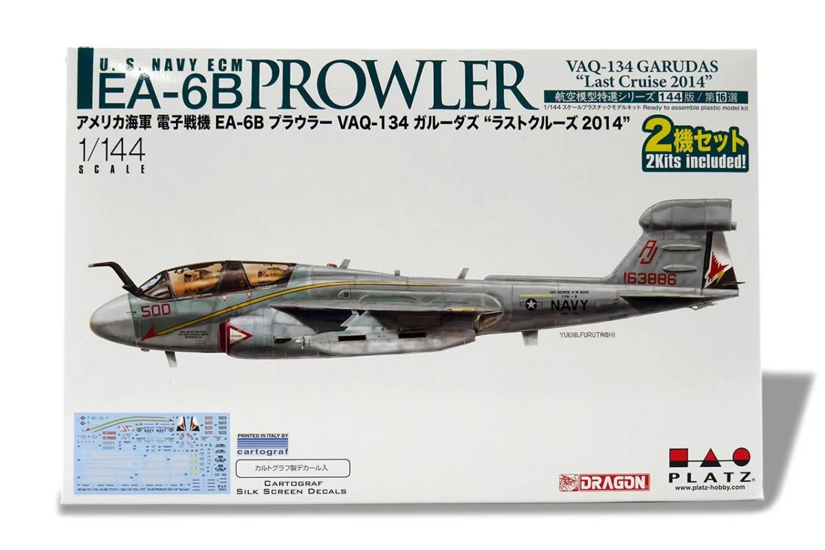US Navy Electronic Warfare Aircraft EA-6B Prowler VAQ-136 Gantrez