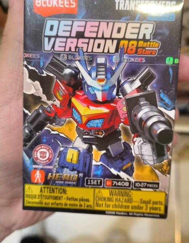 Blokees Transformers Defender Version Wave 08 Battle Stars Revealed - Super Megatron, Star Convoy, More