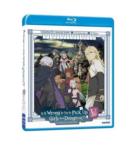 Is It Wrong to Try to Pick Up Girls in a Dungeon? V Complete Collection | Sentai