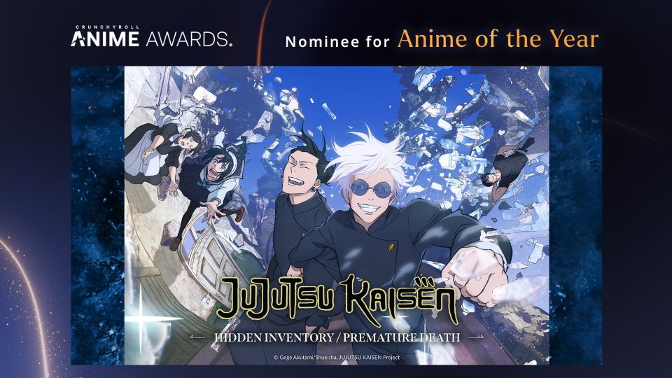 Anime of the Year 2024 Nominee Spotlight: JUJUTSU KAISEN Season 2 - Crunchyroll News
