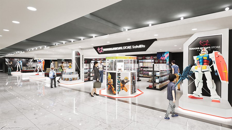TAMASHII NATIONS STORE Satellite in OSAKA 2025 Opens on March 19th at the Daimaru Umeda Store! | GUNDAM Official Website