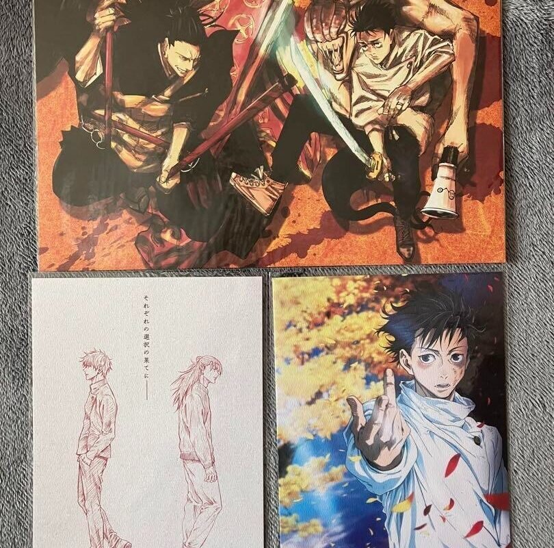 Jujutsu Kaisen 0 Visual Board 3 Set Gojo Satoru Geto Suguru Okkotsu Yuta Japan