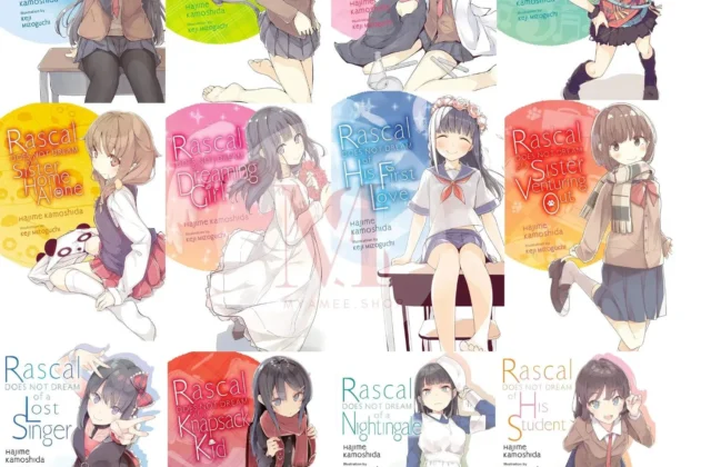 Rascal Does Not Dream of Bunny Girl Senpai Light Novel Volume 1-12 Full Set English Version Books Expedite Shipping Express Shipping