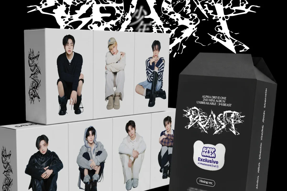 [PRE-ORDER] ALPHA DRIVE ONE - 2nd Mini Album 'UNBREAKABLE: 少年BEAST' (Hissing Ver.) (KPOP NARA Exclusive)