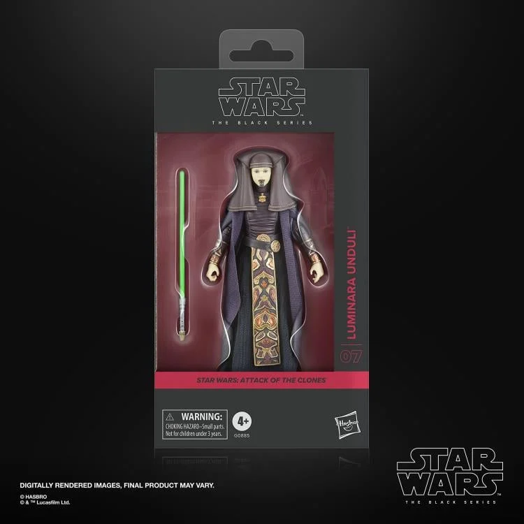 Star Wars: the Black Series 6" Luminara Unduli (Attack of the Clones) Action Figure