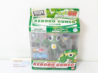 BANDAI Sgt Frog Keroro Gunso Figure KERORO IN ACTION!? K66 KERONJIN Japan Anime | eBay
