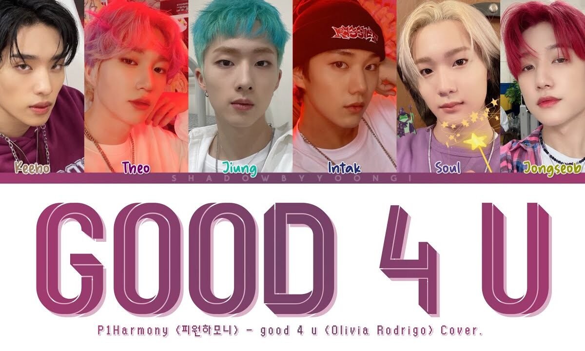 P1Harmony (피원하모니) – good 4 u (Olivia Rodrigo) Cover. (Color Coded Lyrics) | ShadowByYoongi