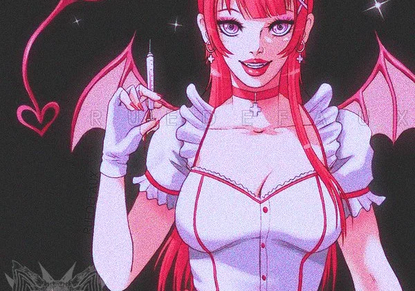 𝐑 𝐔 𝐄 𝐃 𝐄 𝐅 𝐀 𝐔 𝐗】 on X: "✩ Leila ✩ ✦ Succubus nurse ✦ "Well, aren't you a poor, sick, puppy..." ✦ "This is quite a large hospital,