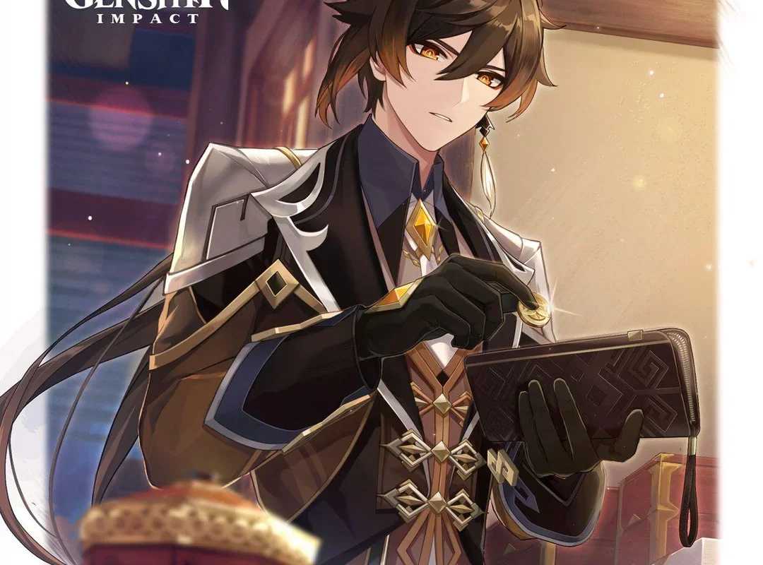 Official 2022 Birthday Illustration: Zhongli : r/Genshin_Impact
