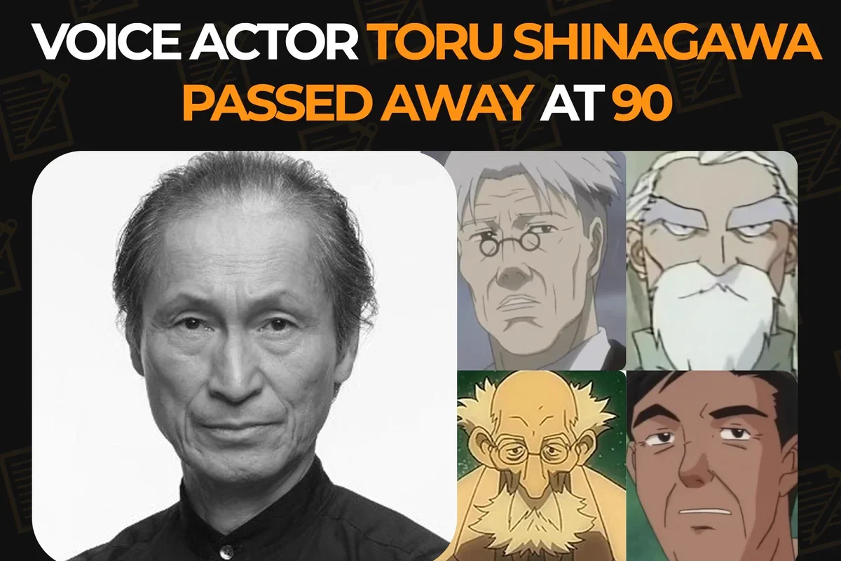 Seiyuu Corner on X: "Talent agency Knockout announced that voice actor Toru Shinagawa has passed away at 90 years old on August 29, 2026. The agency stated that the actor had been