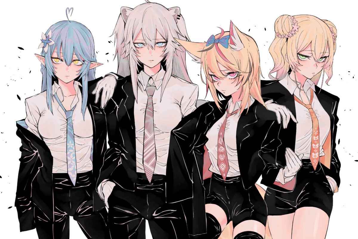 Download Hololive Yukihana Lamy Shishiro Botan Omaru Polka Momosuzu Nene Anime Virtual Youtuber 4k Ultra HD Wallpaper | 5000x3650 | Wallpaper Abyss