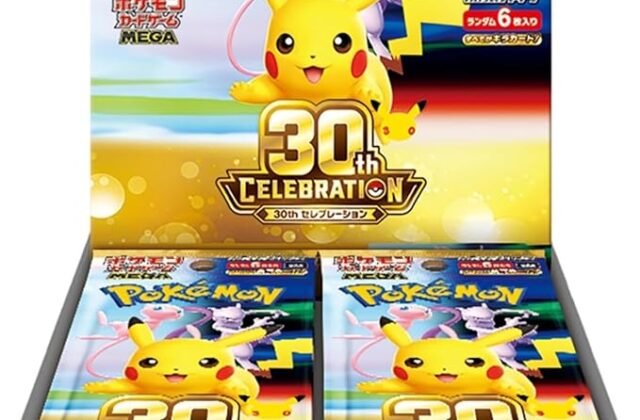Pokémon Card Game MEGA Expansion Pack 30th Celebration BOX