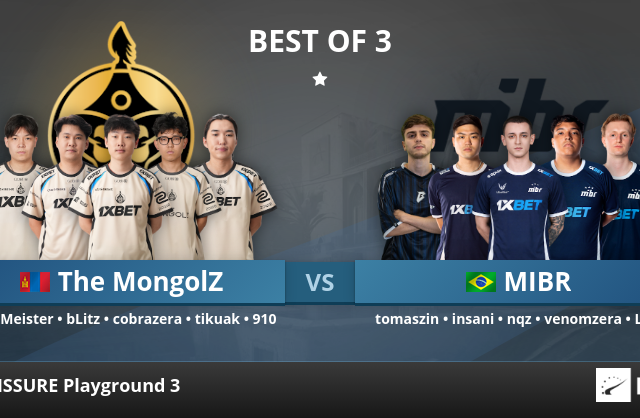 The MongolZ vs. MIBR at FISSURE Playground 3 | HLTV.org