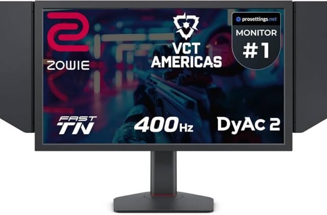 Amazon.com: BenQ Zowie XL2566X+ 24.1 DyAc 2 400Hz Fast TN Gaming Monitor for Esports | 400Hz, Fast TN Panel, DyAc 2 Technology, XL Setting to Share, Black eQualizer, Color Vibrance, S Switch,