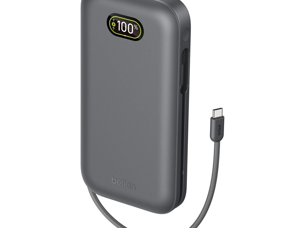 Laptop Power Bank 27K, Charcoal