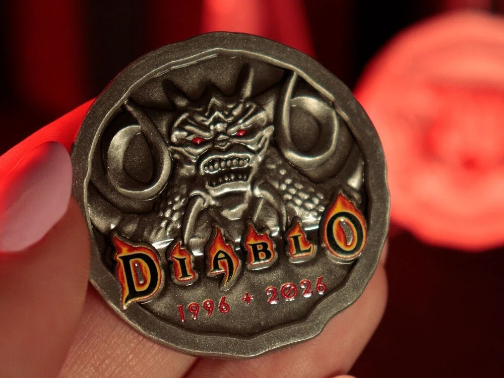 Diablo 30th Anniversary Limited Edition Presentation Coin