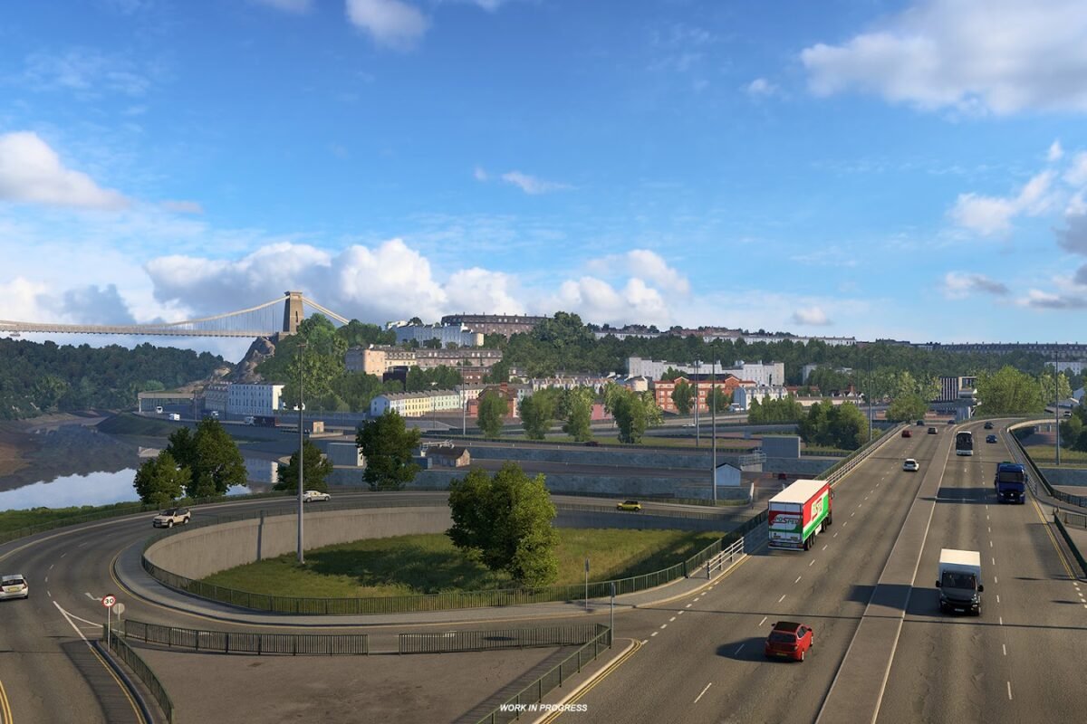SCS Software's blog: UK Rework: Historic Bristol