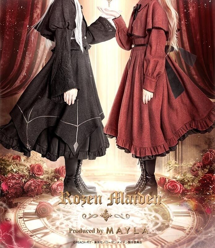MAYLA Rozen Maiden Iconic Coat Dress Shinku