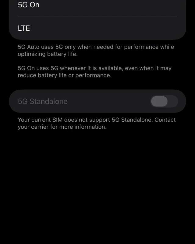 Anyone with iOS 26.3 B3 Have 5G SA yet? On Warp or Lightspeed? : r/USMobile
