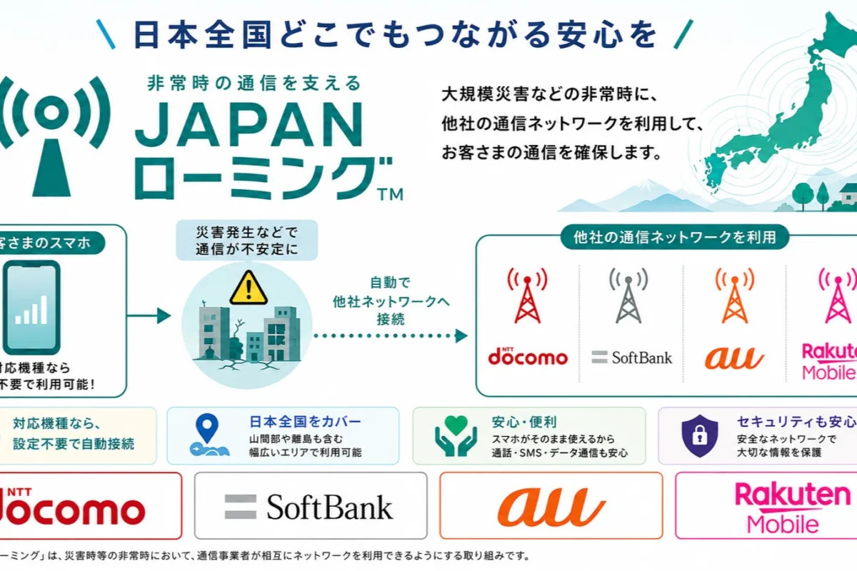 4 Carriers Activate 'JAPAN Roaming' Following Kumamoto Earthquake: How to Connect to Other Networks and Affected Areas|AI+