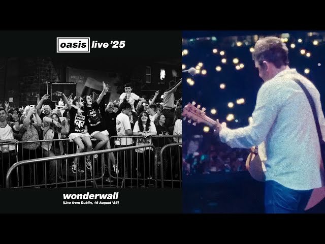 Oasis 'Wonderwall' Live in Dublin 16th August 2025 PRO ish SHOT in 4K - YouTube