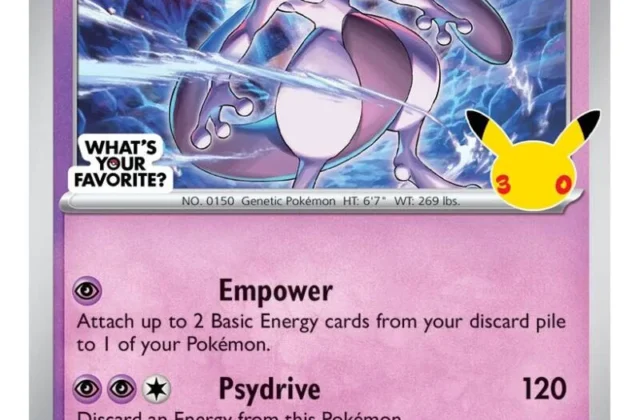 Mewtwo 30th Celebration Store Promo Revealed | PokeGuardian | The Latest Pokémon TCG News and Updates Daily